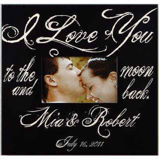 "I Love You to the Moon and Back" Frame