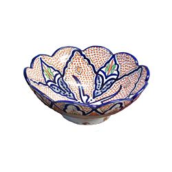 Hand Painted Ceramic Bowl (Morocco)  ™ Shopping   Great