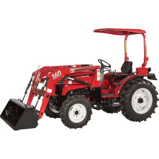NorTrac 35XT 35 HP 4WD Tractor with Front End Loader — With Ag. Tires  35 HP Tractors