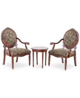 Rosalyn 3 Piece Chair and Table Set, Direct Ship   Furniture