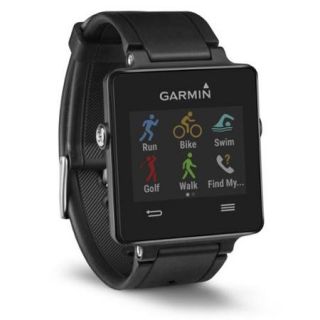Garmin Vivoactive Smartwatch Bundle, Black