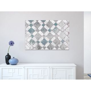 Oliver Gal Geometric Concrete by Artana Painting Print on Wrapped