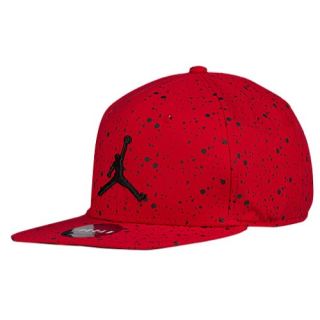Jordan Speckle Print Snapback Cap   Mens   Basketball   Accessories   Gym Red/Reflective Silver