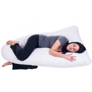 Somerset Home Full Body Contour U Pillow   Great for Pregnancy