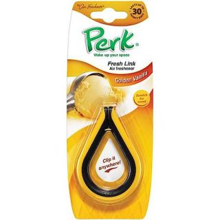Perk Fresh Link Golden Vanilla Air Freshener CTK 52004