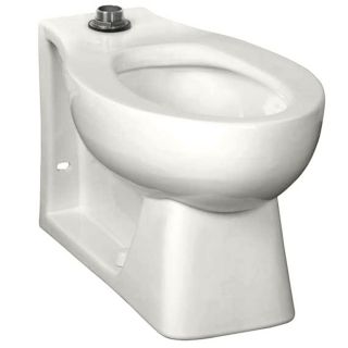 American Standard Neolo Standard Height White 12 in Rough In Pressure Assist Elongated Toilet Bowl