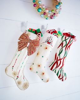 Kim Seybert Retro Christmas Tree Skirt & Stockings