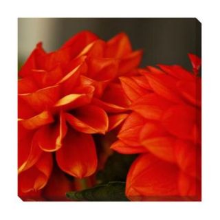 Gallery Direct Orange Petals Oversized Gallery Wrapped Canvas