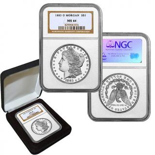 1883 Morgan Silver Dollar Coin   MS64 NGC O Mint