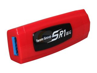 Team SR1 16GB USB 3.0 Flash Drive (Red) Model TG016GSR1R3