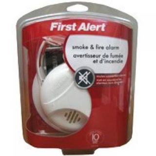 eAccess Solutions SA303CNA First Alert Battery Operated Smoke Alarm With Silence Button