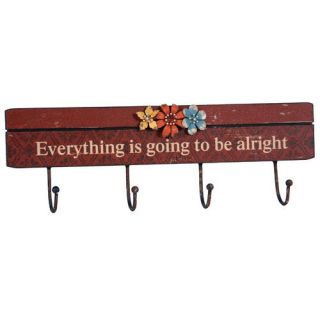 Wilco Home 'Everything' 4 Wall Hooks