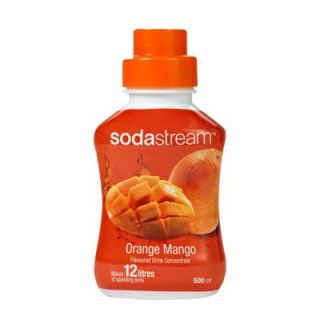 SodaStream 500ml Soda Mix   Orange Mango (Case of 4) 1100503010