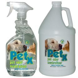 PetX One gallon Sassafras Pet Odor Neutralizer with Bonus Spray