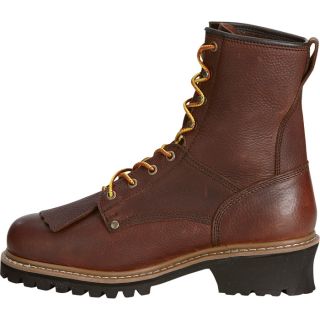 Gravel Gear 8in. Logger Boot — Brown  Logger, Packer   Lacer Boots