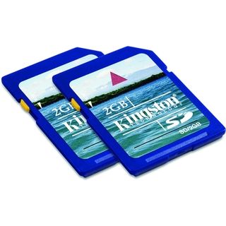 Kingston 2GB Secure Digital (SD) Card   (Twin Pack)