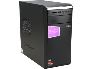 Refurbished: ASUS B Grade Desktop PC M11BB CA006S B A8 Series APU A8 6500 (3.50 GHz) 6 GB DDR3 1 TB HDD Windows 8