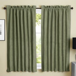 Blazing Needles 63 inch Blackout Curtain Panels in Sage (Set of 2)   DP 63X52 RP MS SG