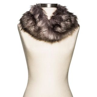 Cold Weather Faux Fur Scarf Gray   Merona™