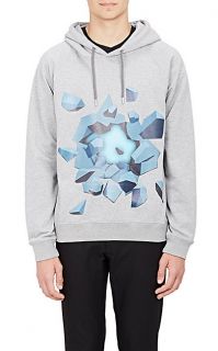 Christopher Kane Ice Explosion Graphic Hoodie