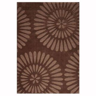 Home Decorators Collection Greco Chocolate 2 ft. 6 in. x 10 ft. Runner 6815060880