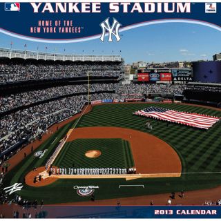 Turner Licensing 2013 12" x 12" Wall Calendar, New York Yankees Yankee Stadium