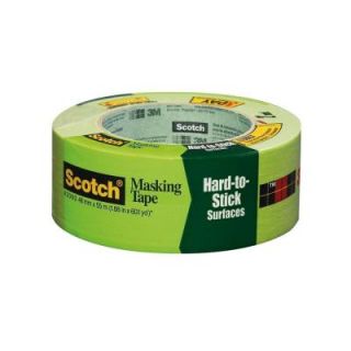 3M Scotch 1.88 in. x 60 yds. Masking Tape for Hard to Stick Surfaces 2060 48A HD