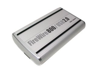 Open Box: macally PHR 100ACB Aluminum 3.5" IDE USB 2.0 & 1394 External Enclosure