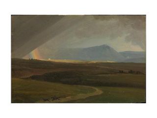 Landscape near Rome during a Storm Poster Print by Denis (18 x 24)