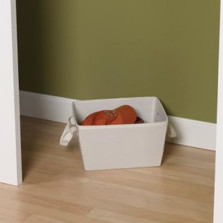 Household Essentials Canvas Collection Tapered Bin