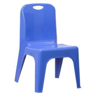 Plastic Stackable School Chair with Carry Handle   11 in.