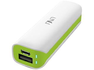 UNU Enerpak Micro White / Green 2800 mAh Portable Battery Pack for Smartphones UNU EP 02 2800WGRN