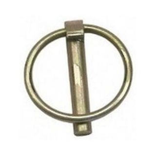 DOUBLE HH MFG Lynch Pin, Category 0, Yellow Zinc Plated, 3/16 x 1 1/8 In.