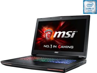 MSI GT72S Dominator Pro G 220 Gaming Laptop 6th Generation Intel Core i7 6820HK (2.7 GHz) 32 GB Memory 1 TB HDD 256 GB SSD NVIDIA GeForce GTX 980M 8 GB GDDR5 17.3" IPS Windows 10 Home