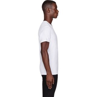 Calvin Klein Underwear White Crewneck Body Relaunch T Shirt Three Pack