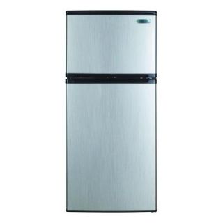 Magic Chef Vissani 4.3 cu. ft. Mini Refrigerator in Stainless Look HVDR430SE