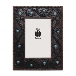 HiEnd Accents 4 x 6 Scrolled Lacing Picture Frame