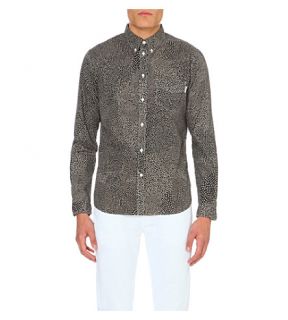 PAUL SMITH JEANS   Printed tailored fit cotton shirt