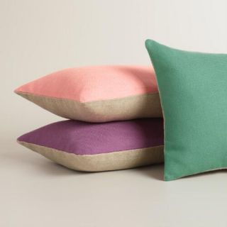 Herringbone Linen Lumbar Pillow Collection