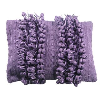 Funberry Purple Down Filled Throw Pillow   Shopping   Great