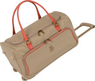 Tommy Bahama Belle of the Beach 22 Wheeled Duffle   Champagne/Pink