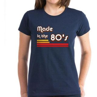 CafePress Made In The 80's Women's Dark T Shirt
