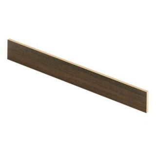 Cap A Tread Espresso Oak 94 in. Length x 1/2 in. Deep x 7 3/8 in. Height Laminate Riser to be Used with Cap A Tread 017044555