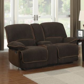 Sunset Trading Jackson Reclining Loveseat with Console