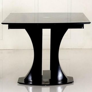 Modrest Split Modern Black Extendable Dining Table  
