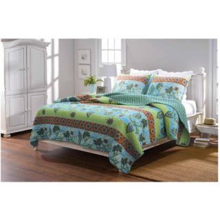 Global Trends Mimi Bedding Quilt Set, Multicolor