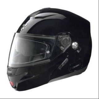 Nolan N91 N Com 2014 Classic Outlaw Modular Street Helmet Polished Black SM