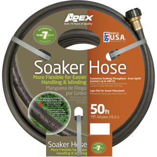 Apex Soaker Hose — 1/2in. x 50ft., Model# 1030-50  Garden, Sprinkler   Soaker Hoses