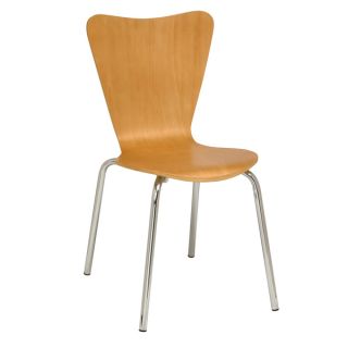 Contemporary Wood Cafe Chair   Shopping