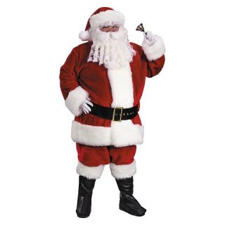 Mens Deluxe Santa Costume   XXL